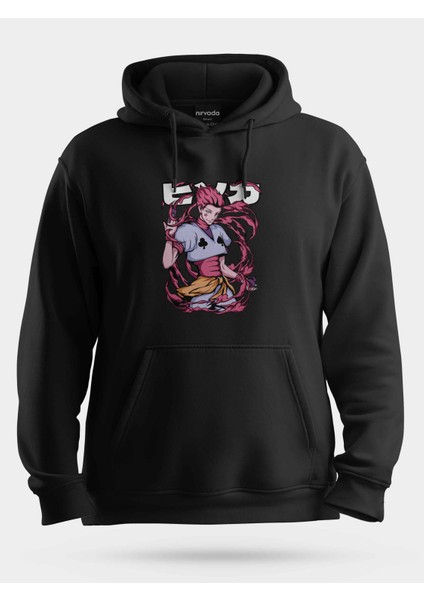 Hisoka Hunter x Hunter Unisex Kapüşonlu Sweatshirt