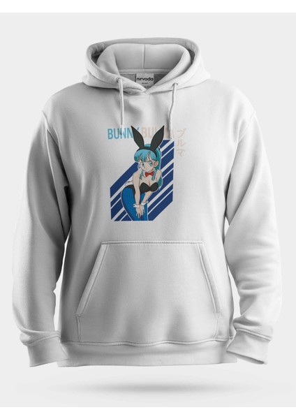 Bunny Bulma Dragon Ball Unisex Kapüşonlu Sweatshirt