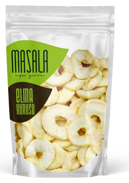 Dilimlenmiş Elma Kurusu 50 gr Doğal ve Katkısız Sağlıklı Atıştırmalık ve Dekoratif Kullanım (Dried Apple Slice)