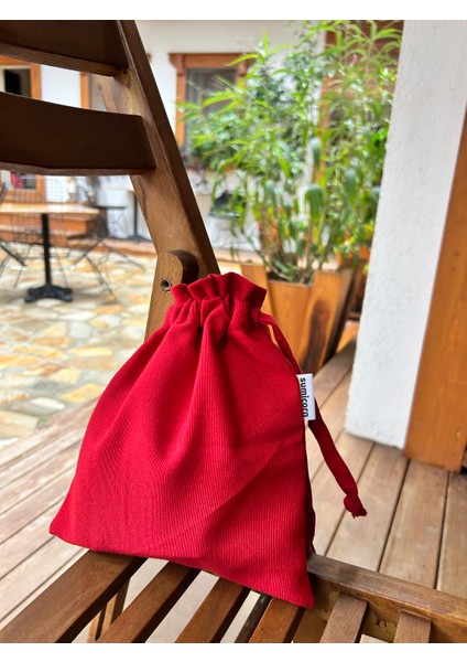 Soft Ekolojik Bez Kese,keten Büzgülü Ipli Düzenleyici Kese,makyaj Seyahat Çantası