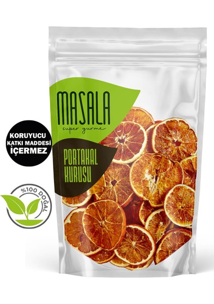 Dilimlenmiş Portakal Kurusu 50 gr Doğal ve Katkısız Atıştırmalık ve Dekoratif Kullanım (Dried Orange Slices) fiyatları