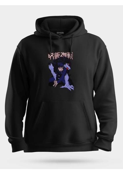 Megumi Divine Dog Jujutsu Kaisen Unisex Kapüşonlu Sweatshirt