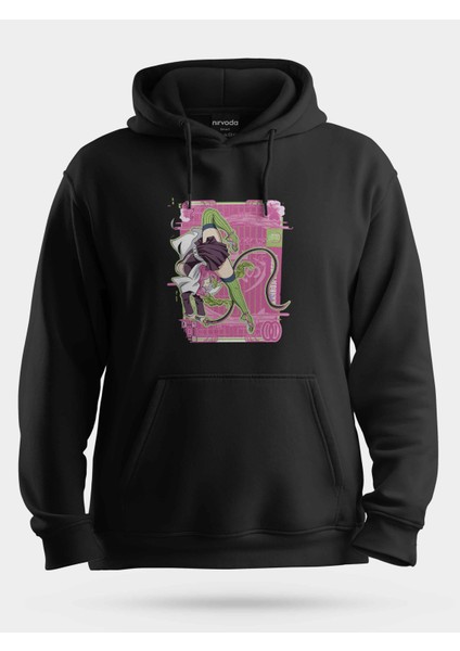 Mitsuri Kanroji Demon Slayer Unisex Kapüşonlu Sweatshirt