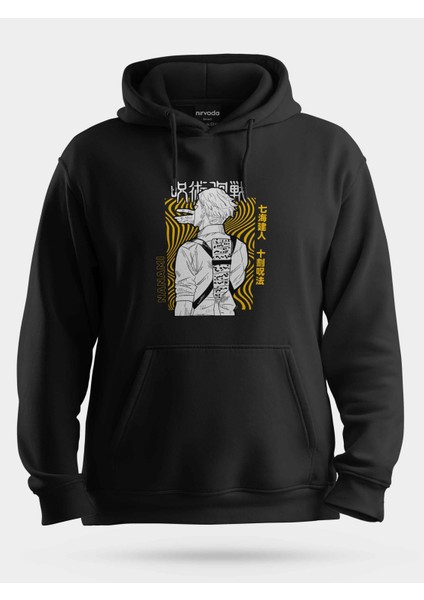 Nanami Jujutsu Kaisen Unisex Kapüşonlu Sweatshirt