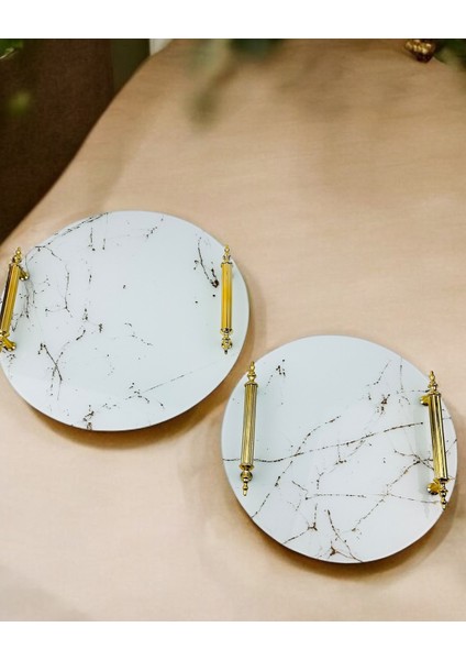 Soleil Dekoratif Söz Nişan Tepsisi