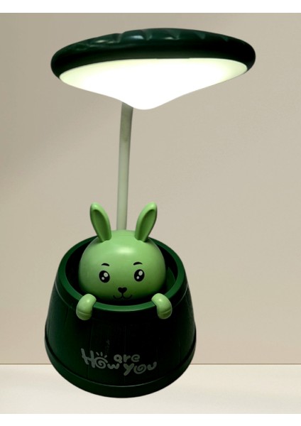 Tavşanlı Masa Lambası – Şarjlı Gece Lambası, LED Işık ve Sevimli Tasarım fiyatları