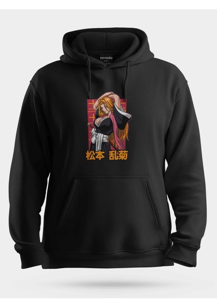 Rangiku Matsumoto Bleach Unisex Kapüşonlu Sweatshirt