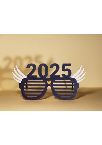 𝐁𝐄𝐀𝐑 𝐋𝐀𝐁𝐒 2025 Yılbaşı Gözlüğü Süsü Kılıçlı