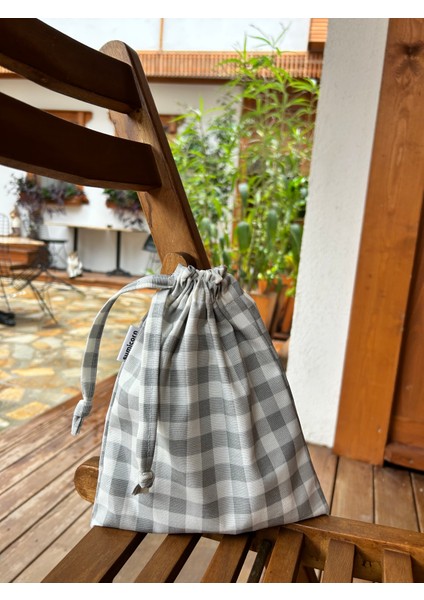 Pötikareli Çevre Dostu Bez Keten Büzgülü Ipli Düzenleyici Kese,mini Makyaj Seyahat Çantası modelleri