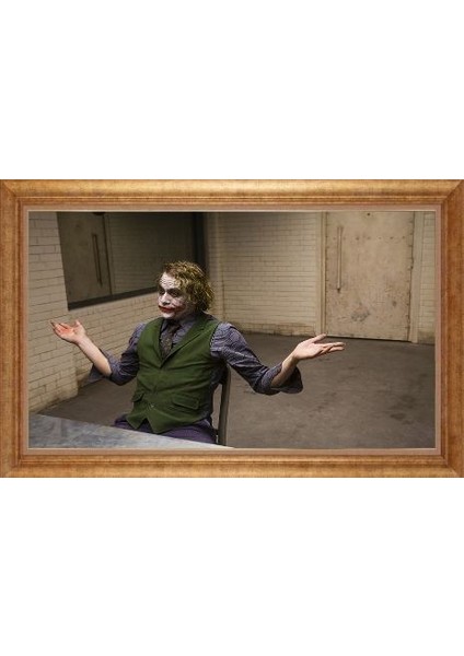 Altın Çerçeveli Paspartulu Tablo GR617