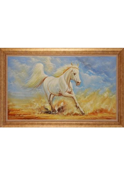 Altın Çerçeveli Paspartulu Tablo GR78