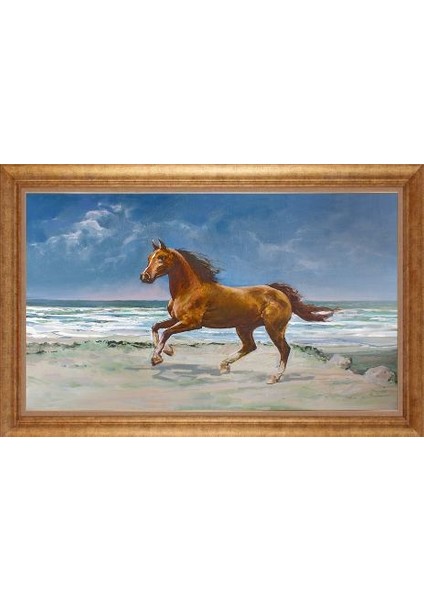 Altın Çerçeveli Paspartulu Tablo GR770