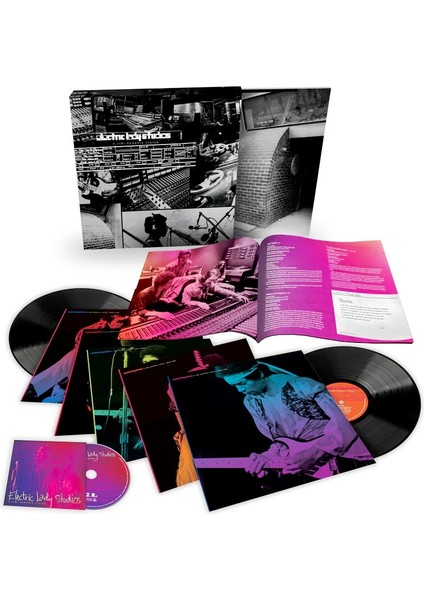 Jimi Hendrix / Electric Lady Studios: A Jimi Hendrix Vision (5lp+1 Blu Ray) (Plak)