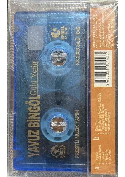Yavuz Bingöl – Gülü Verin Kaset fiyatları