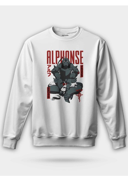 Alphonse Elric Fullmetal Alchemist Unisex Regular Sweatshirt