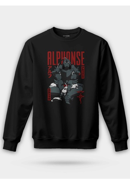 Alphonse Elric Fullmetal Alchemist Unisex Regular Sweatshirt