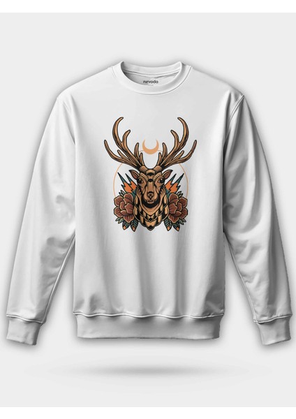 Altın Geyik Unisex Regular Sweatshirt