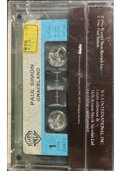 Paul Simon – Graceland Kaset fiyatları