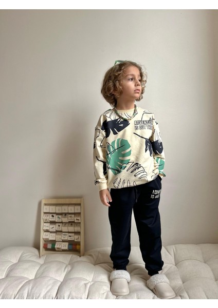 Yigit Butik Baskılı Erkek Çocuk Alt Üst Takım