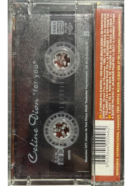 Celine Dion – For You Kaset fiyatları