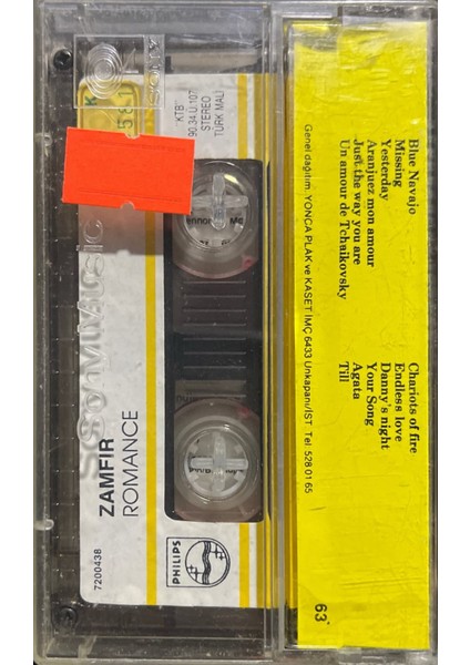 Zamfir – Romance Kaset