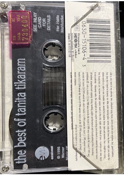 The Best of Tanita Tikaram Kaset fiyatları