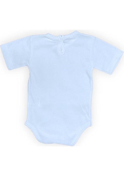 Minik Pandanız Ayağınıza Geldii Baskılı Bebek Body Zıbın Çıtçıtlı Badi