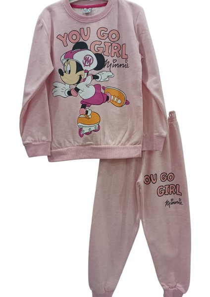 Mickey Mouse Minnie Alt Üst Takım Kız Çocuk Eşofman