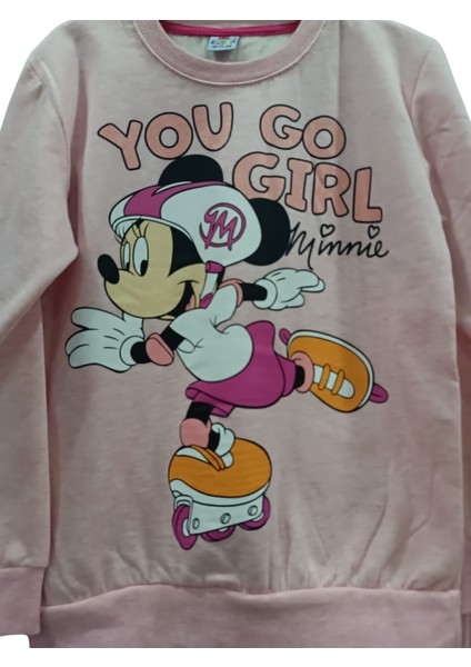 Mickey Mouse Minnie Alt Üst Takım Kız Çocuk Eşofman