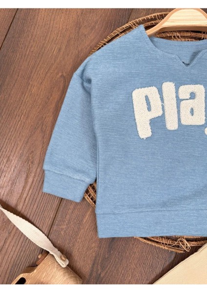 Bereli Likralı Play Nakışlı! Kanvars Pantolon 3lü Erkek Bebek indirimleri