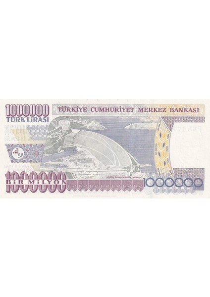7.emisyon 3.tertip 1.000.000 Tl Çil