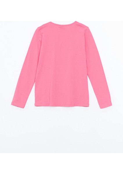 Lcw Kids Bisiklet Yaka Kız Çocuk Tişört modelleri