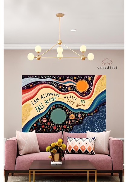 Fall In Love Duvar Örtüsü Duvar Halısı Wall Tapestry