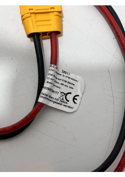 Muldental XT90-XT60 Batarya Şarj Kablosu 400MM modelleri