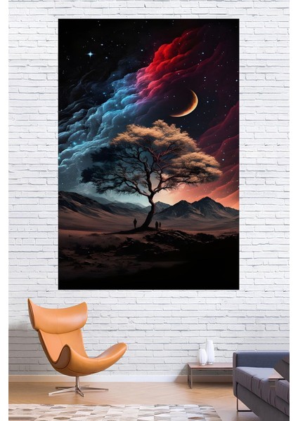 Kumaş , Canlı Renkler Duvar Örtüsü Duvar Halısı Wall Tapestry