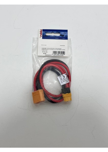 Robbe Modellsport Şarj Kablosu Xt-90(Erkek) - Xt-60(Dişi) 500MM 12AWG