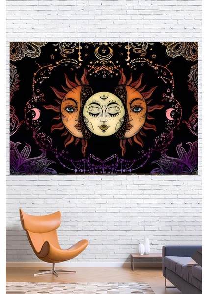 Kumaş , Canlı Renkler Duvar Örtüsü Duvar Halısı Wall Tapestry