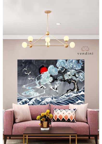 Kumaş , Canlı Renkler Duvar Örtüsü Duvar Halısı Wall Tapestry