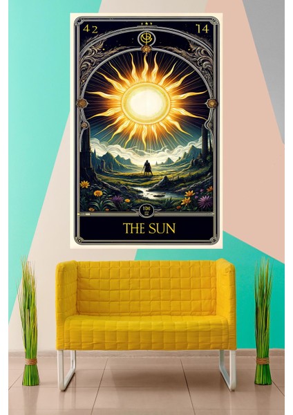 Tarot Serisi Duvar Örtüsü Duvar Halısı Wall Tapestry