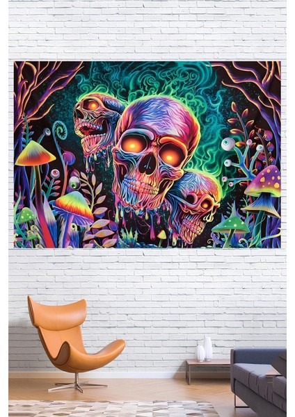 Kumaş , Canlı Renkler Duvar Örtüsü Duvar Halısı Wall Tapestry