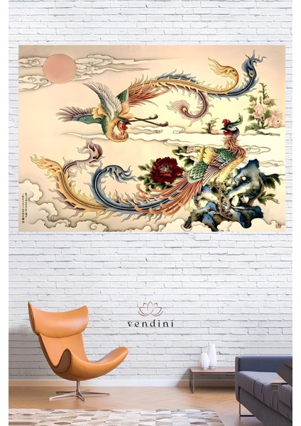 Dans Eden Japon Turnaları Duvar Örtüsü Duvar Halısı Wall Tapestry