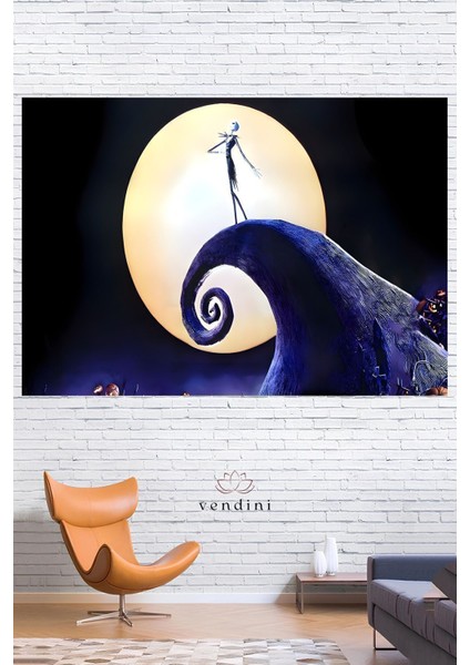 Nightmare Before Cristmas Duvar Örtüsü Duvar Halısı Wall Tapestry
