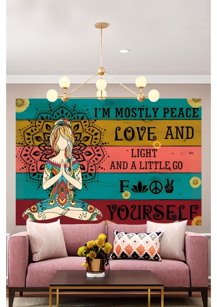 Kumaş , Canlı Renkler Duvar Örtüsü Duvar Halısı Wall Tapestry