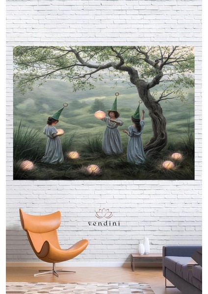 Kumaş , Canlı Renkler Duvar Örtüsü Duvar Halısı Wall Tapestry