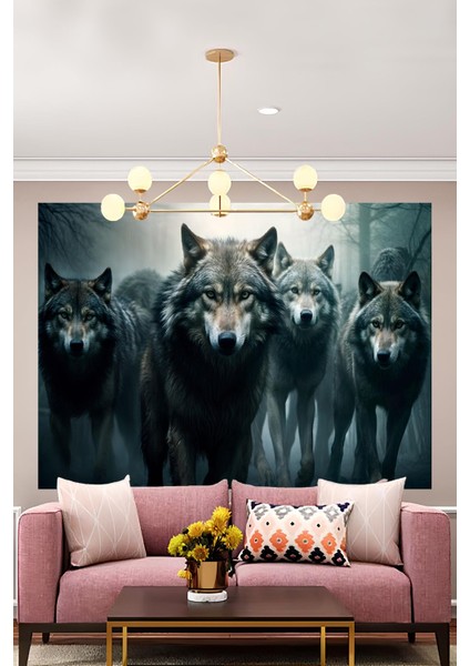Kumaş , Canlı Renkler Duvar Örtüsü Duvar Halısı Wall Tapestry