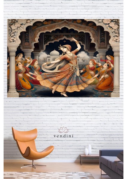 Binbir Gece Masalları Şehrazat' In Dansı Duvar Örtüsü Duvar Halısı Wall Tapestry