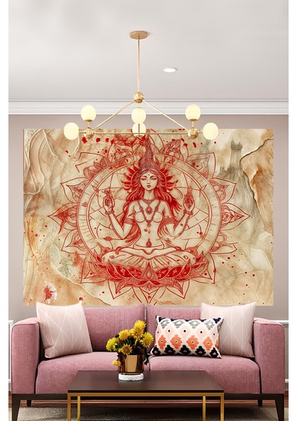 Kumaş , Canlı Renkler Duvar Örtüsü Duvar Halısı Wall Tapestry