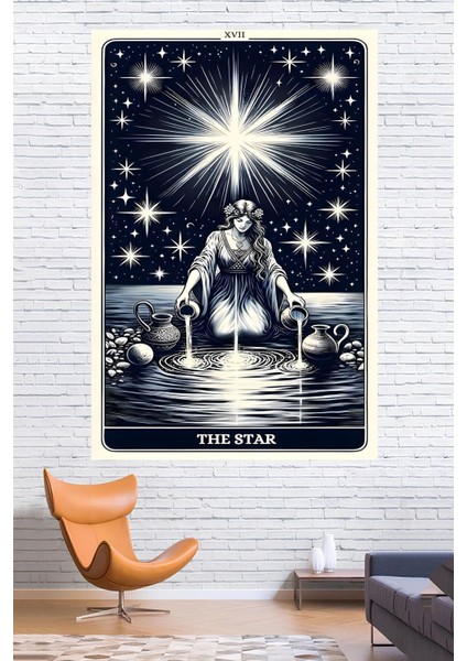 Yeni Umutların Tarot Kartı Duvar Örtüsü Duvar Halısı Wall Tapestry