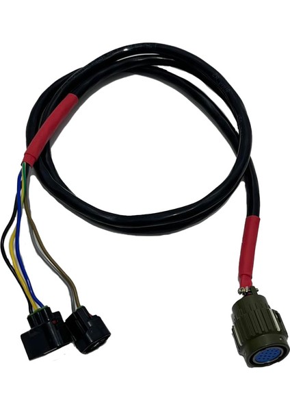 Y2M-14TK 14 Pin Dairesel Konnektörlü Otomotiv Kablo (Model 7)