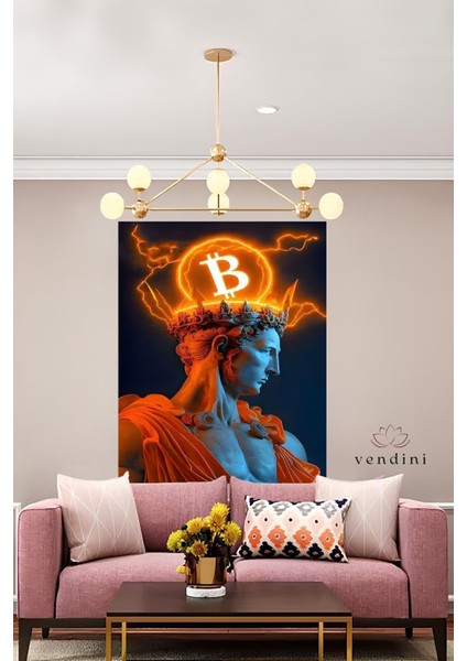 Romalı Bitcoin Yatırımcısı :) Duvar Örtüsü Duvar Halısı Wall Tapestry